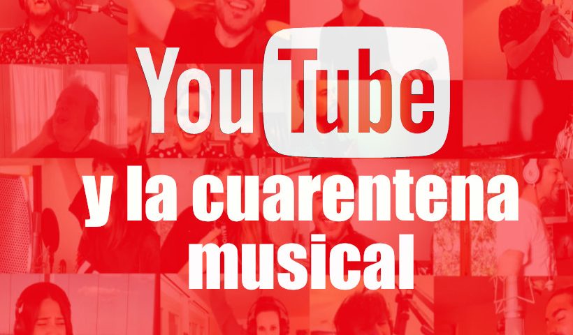 Logo de Youtube y la cuarentena musical