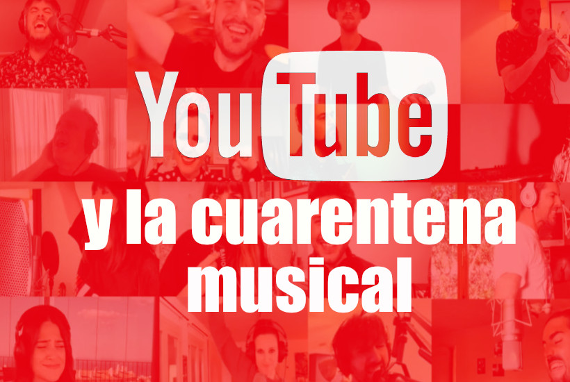 Logo de Youtube y la cuarentena musical