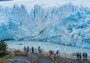 Mirador en glaciar Perito Moreno