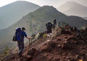 Subiendo montaña