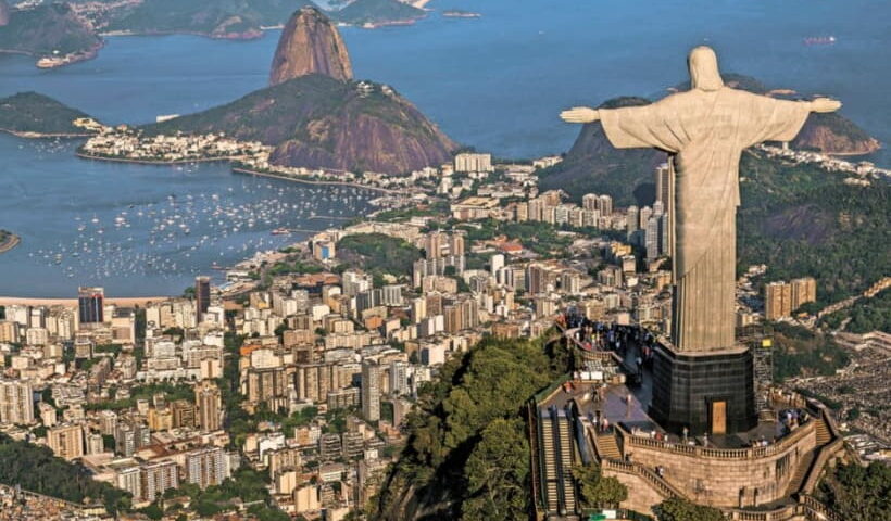 Cristo Redentor, Rio de Janeiro, Brasil.