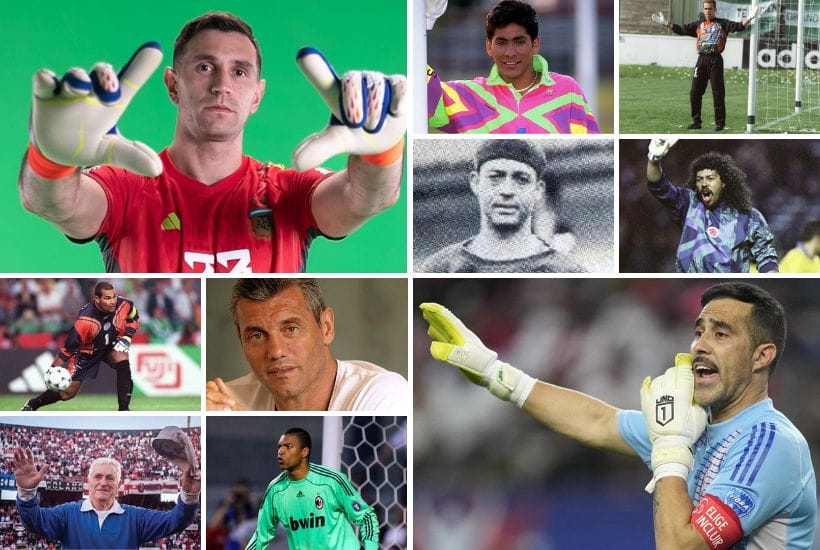 Porteros de futbol latinoamericanos