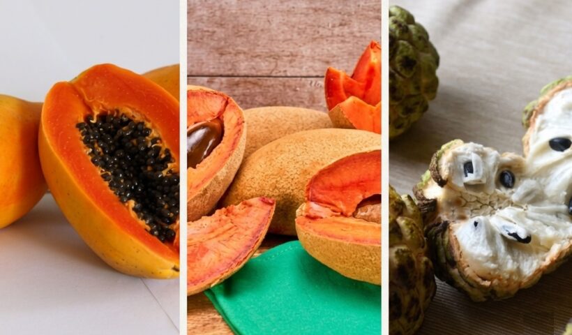 Mamey - Anón - Fruta Bomba