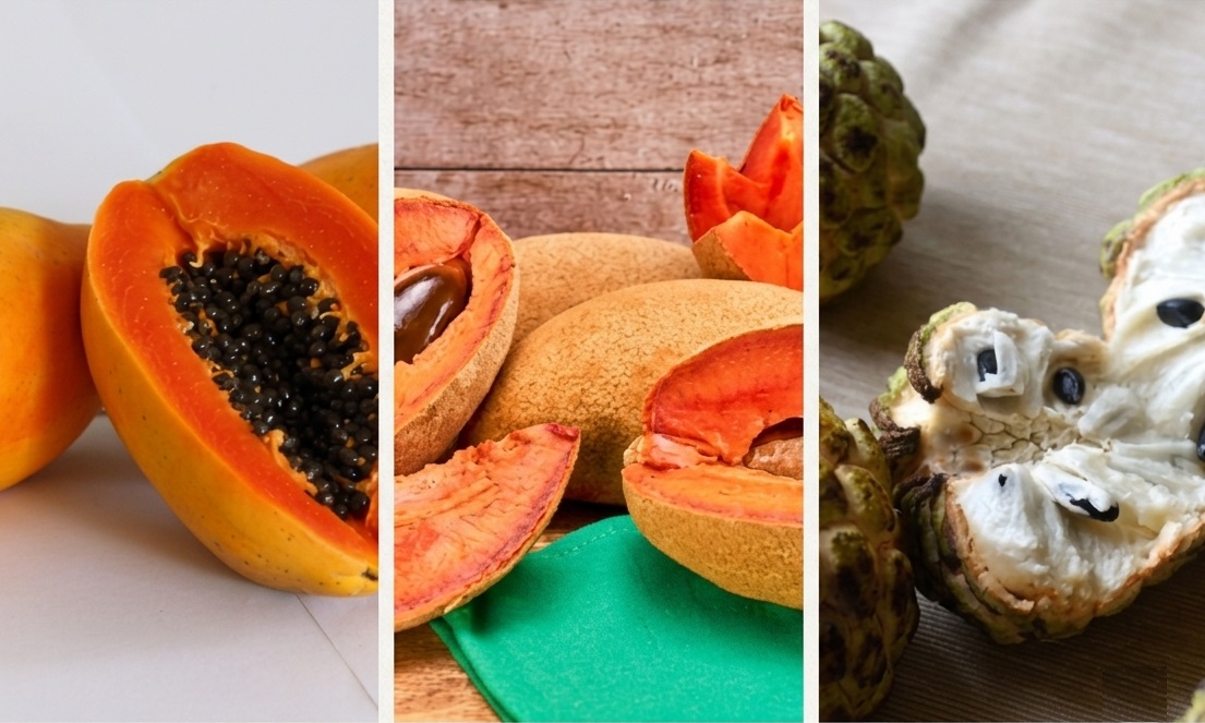 Mamey - Anón - Fruta Bomba